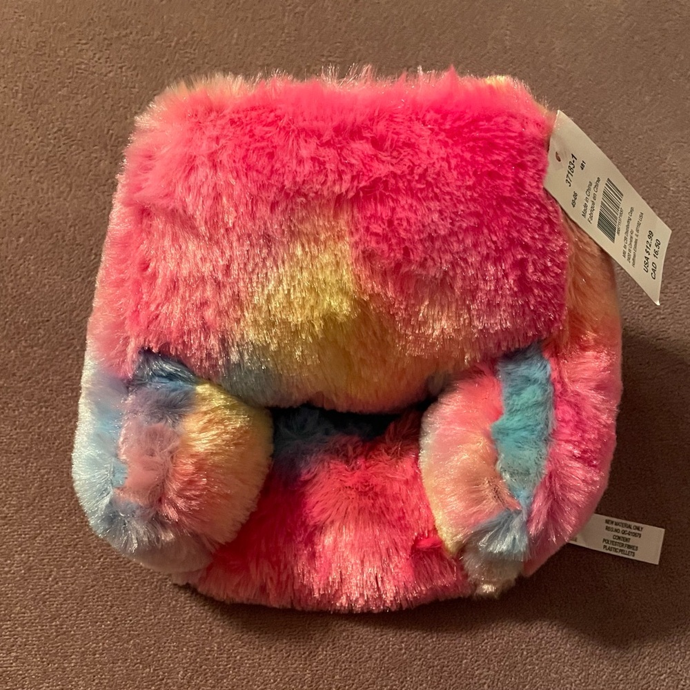 Colourful Plush Barbie Doll Chair NWT
